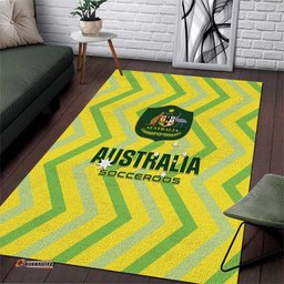 Australia Socceroos 2025 Area Rug Forever Golden LT01