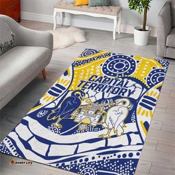 Australian Capital Territory Area Rug For The King The Law And The People LT9