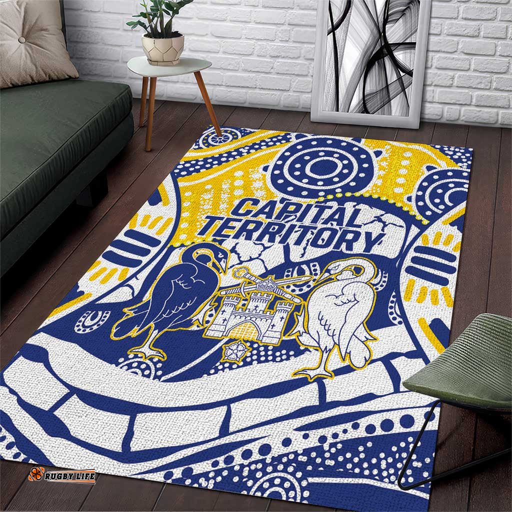 Australian Capital Territory Area Rug For The King The Law And The People LT9