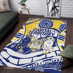 Australian Capital Territory Area Rug For The King The Law And The People LT9