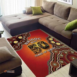 Australia Indigenous NAIDOC Week 2026 Area Rug 50 Years Of Deadly LT05