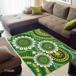 Bowls Australia Area Rug Aboriginal Art National Color LT14