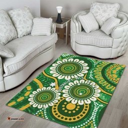 Bowls Australia Area Rug Aboriginal Art National Color LT14