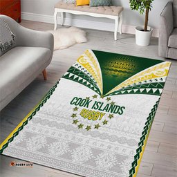 Cook Islands Rugby Area Rug Kuki's Aitu Champions LT7