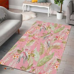 Australia Galah Cockatoo Area Rug Eolophus Soseicapilla Couple Seamless Style LT14