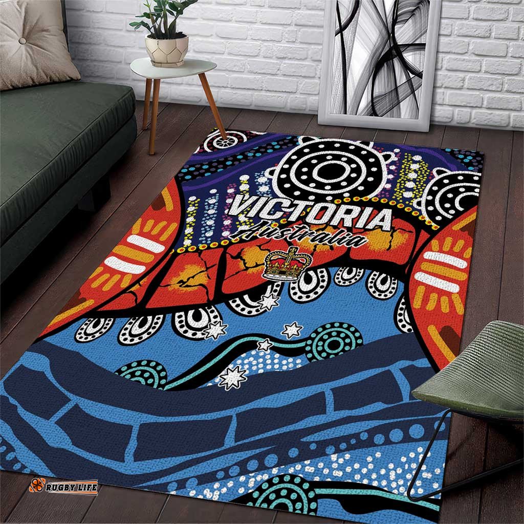 Australia Victoria State Area Rug Peace and Prosperity LT9