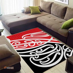 All Red New Zealand Kowhai Ngutukak Area Rug LT9