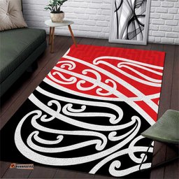 All Red New Zealand Kowhai Ngutukak Area Rug LT9