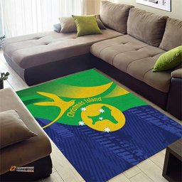 Australia Christmas Island Area Rug Wilayah Pulau Krismas Flag Color LT14
