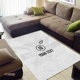 Custom New Zealand Football Area Rug The Whites-Sporty T90 Style LT03
