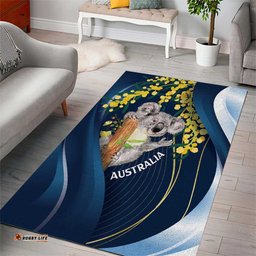 Australia Day Area Rug Koala Blue Modern Vibe LT7