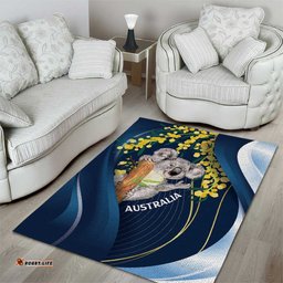 Australia Day Area Rug Koala Blue Modern Vibe LT7