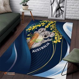 Australia Day Area Rug Koala Blue Modern Vibe LT7