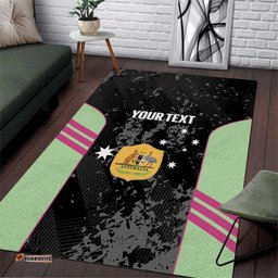 Custom Australia Matildas 2026 Area Rug Come On Aussie Grunge Style LT14