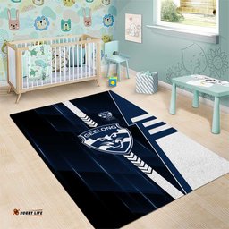 Geelong Cats Area Rug Modern Geometric Sports Graphic Style TS04