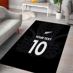 Custom Aotearoa Rugby Area Rug The Blacks-Sporty T90 Style LT03
