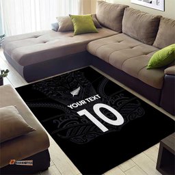Custom Aotearoa Rugby Area Rug The Blacks-Sporty T90 Style LT03