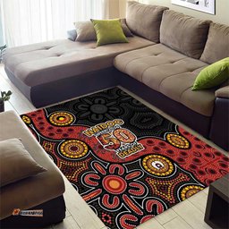 NAIDOC Week 2026 Area Rug 50 Years of Deadly Indigenous Pride LT18