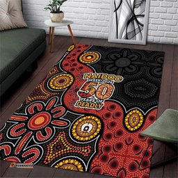 NAIDOC Week 2026 Area Rug 50 Years of Deadly Indigenous Pride LT18