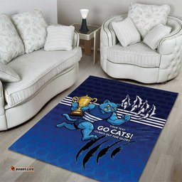 Personalised Geelong Pride Area Rug Claws Out for Glory LT9