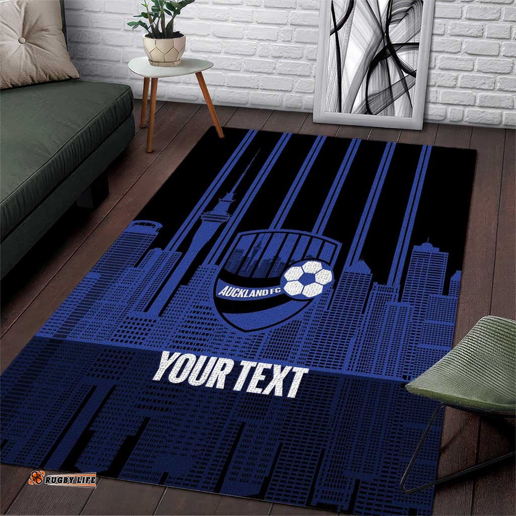 New Zealand Auckland Football Custom Area Rug Go City of Sails Est 2025 LT14