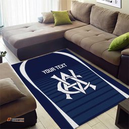 Custom Victoria Cricket Area Rug Go Champions - Sporty Style LT14