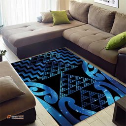 Taniko Motifs Matariki New Zealand Area Rug NZ Niho Taniwha Poutama LT14