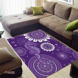 Sea Horse Australia Epilepsy Awareness Area Rug LT9