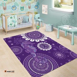 Sea Horse Australia Epilepsy Awareness Area Rug LT9