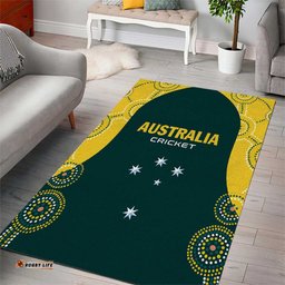Australia Cricket Area Rug Aussies Champions LT01