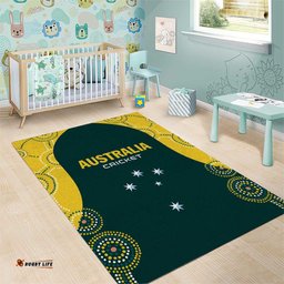 Australia Cricket Area Rug Aussies Champions LT01