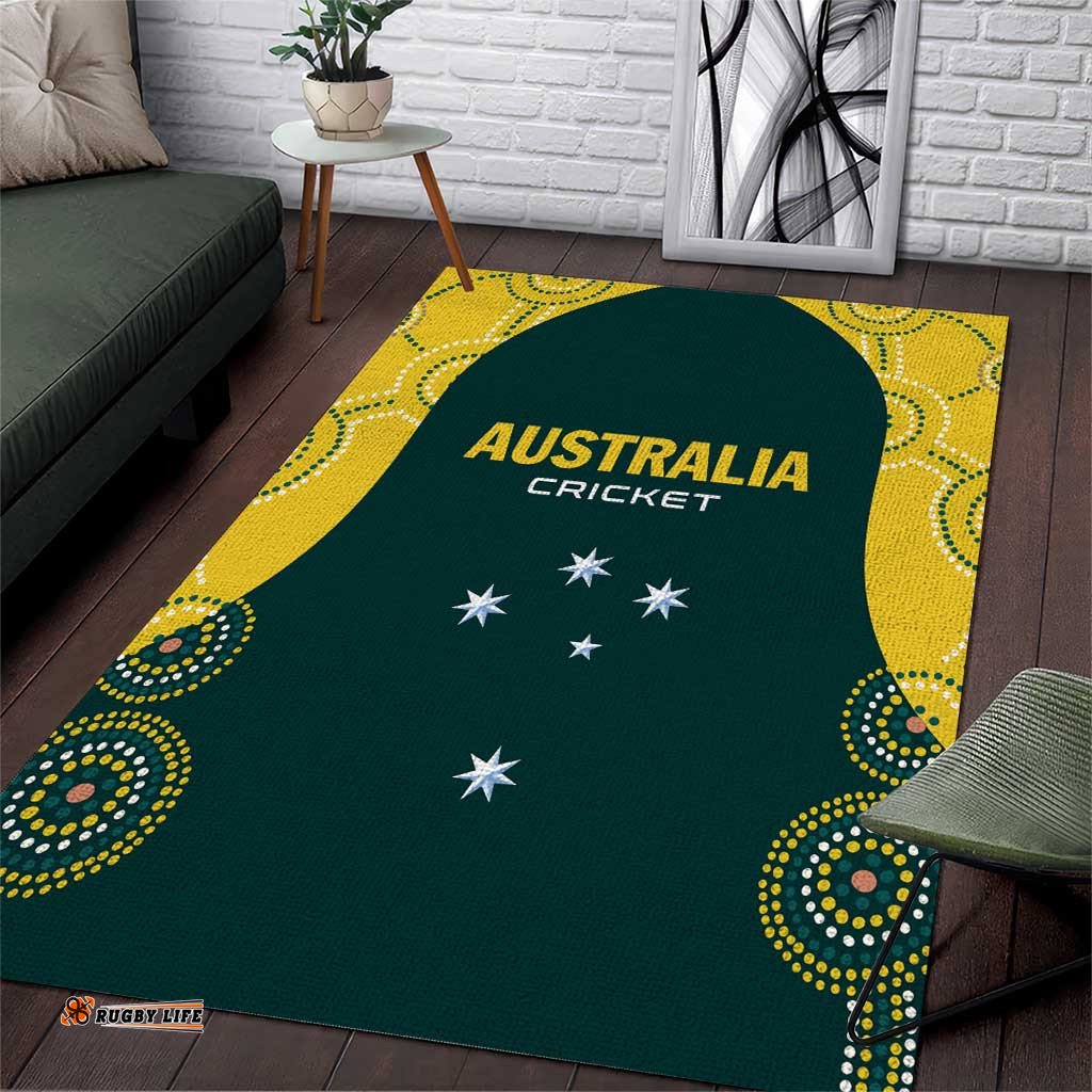 Australia Cricket Area Rug Aussies Champions LT01