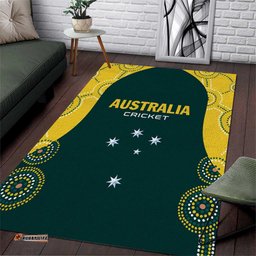 Australia Cricket Area Rug Aussies Champions LT01