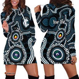 Carlton NAIDOC Week 2026 Personalised Hoodie Dress 50 Years of Deadly Aboriginal Art LT14
