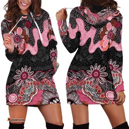 Australia NAIDOC Week 2026 Hoodie Dress Aboriginal Contemporary Art LT7