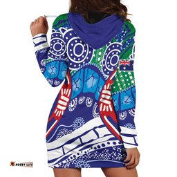 Australia New South Wales Hoodie Dress NSW Orta Recens Quam Pura Nites LT9