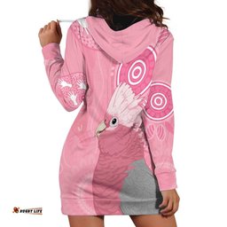 Australia Breast Cancer Awareness Hoodie Dress Galah Faith Hope Love Pink Month LT14