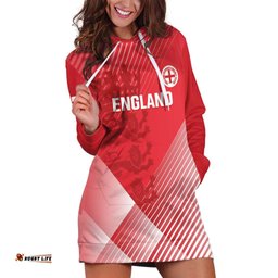 Custom England Cricket Hoodie Dress Go Champions Sporty Style LT14