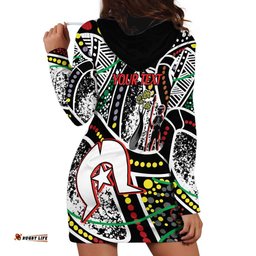 NAIDOC 50 Years of Deadly Personalised Hoodie Dress Aboriginal Dot Art LT9