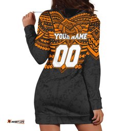 Personalized GWS Giants Hoodie Dress Polynesian Tribal Pattern Heritage Football TS04