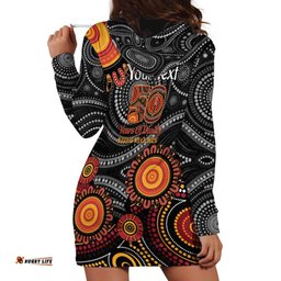 NAIDOC Week 50 Years Deadly Personalised Hoodie Dress Aboriginal Art LT14
