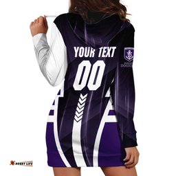 Personalized Fremantle Dockers Hoodie Dress Modern Geometric Sports Graphic Style TS04