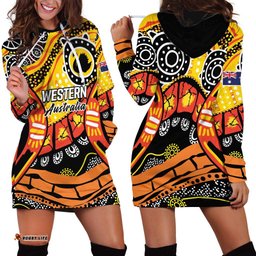 Western Australia Golden State Hoodie Dress LT9