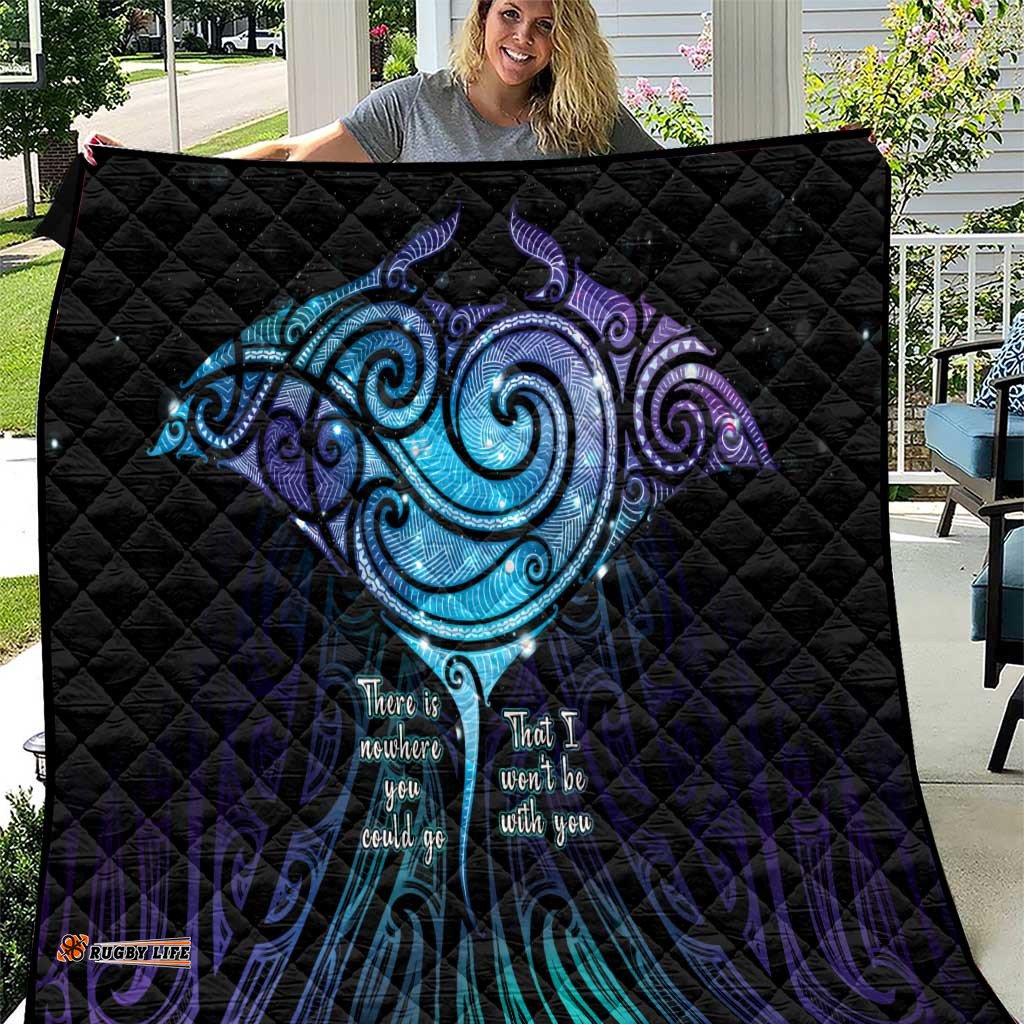 Aotearoa Maori Te Whai Rahi Quilt Tala - Nowhere You Could Go That I Won't Be With You LT7