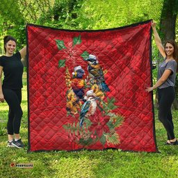 Aussie Native Bird Quilt Aboriginal Inspired Christmas LT9