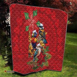 Aussie Native Bird Quilt Aboriginal Inspired Christmas LT9