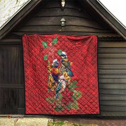 Aussie Native Bird Quilt Aboriginal Inspired Christmas LT9