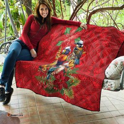 Aussie Native Bird Quilt Aboriginal Inspired Christmas LT9