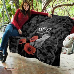 Australia 1915 Gallipoli ANZAC Quilt 111th Anniversary Army Boots And Slouch Hat LT14
