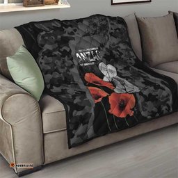 Australia 1915 Gallipoli ANZAC Quilt 111th Anniversary Army Boots And Slouch Hat LT14